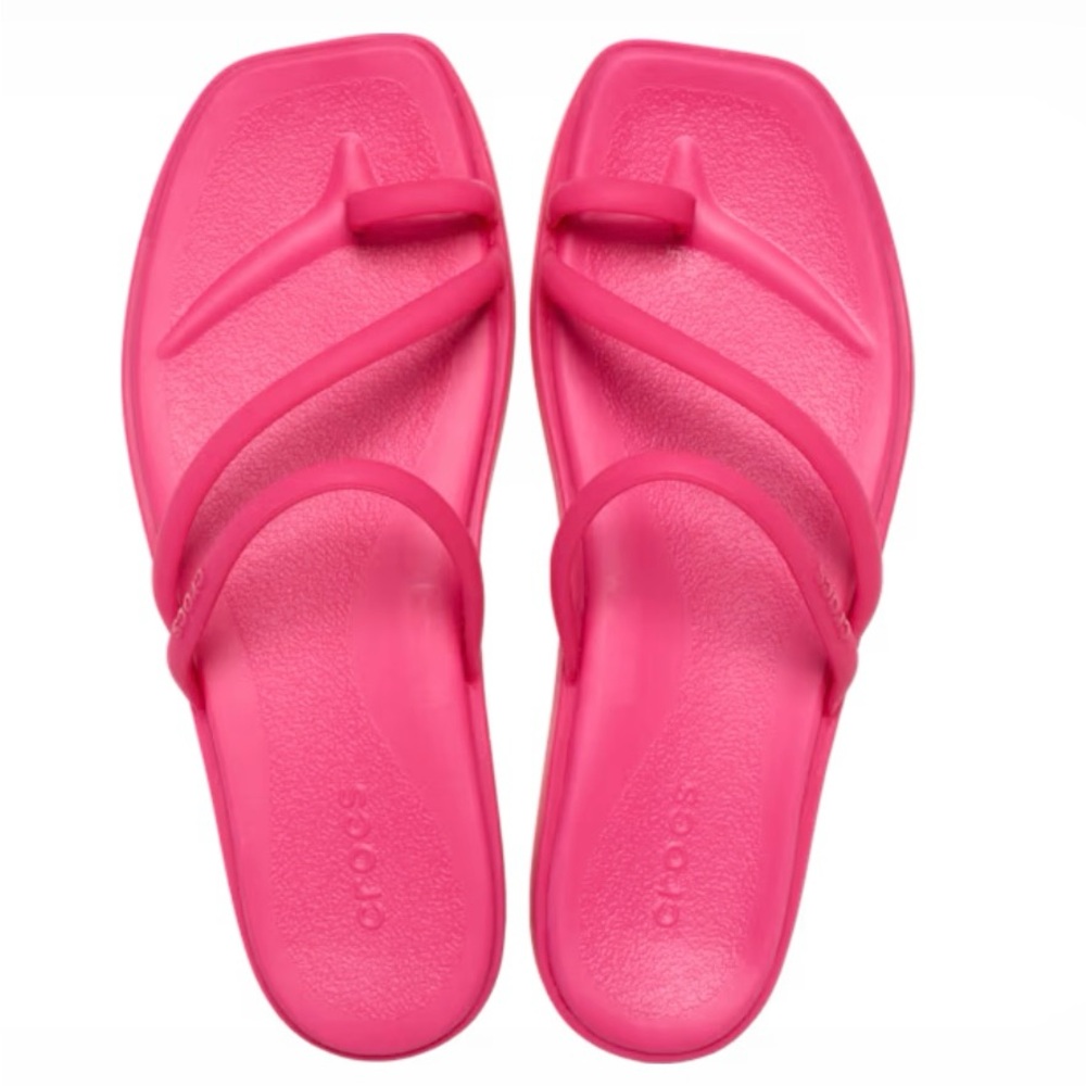 Crocs Women's Sandals in Vibrant Pink NEW
